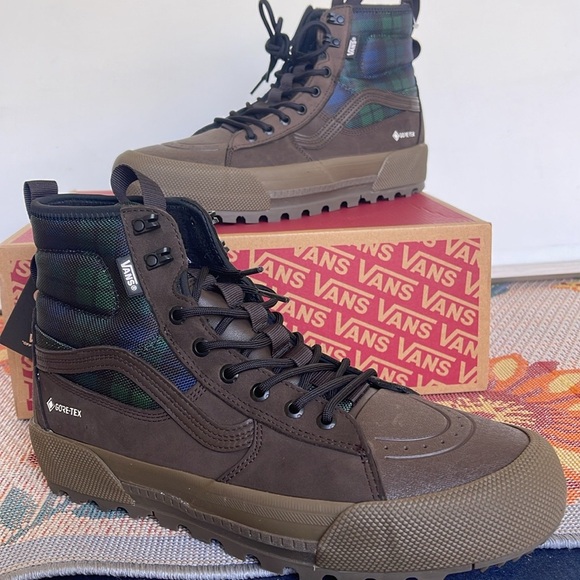 Vans WMNS Sk8-Hi Gore-Tex Mte-3
Tech Plaid Brown/Green
VN0A5111BGS
Boots - Picture 15 of 16